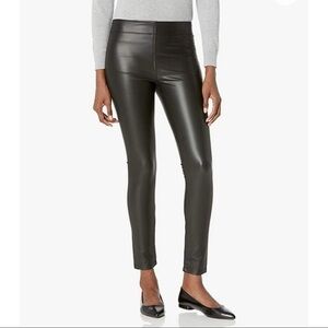 MAX Studio Pleather Skinny Black Pants